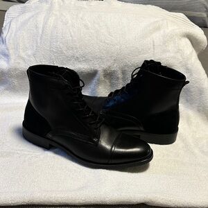 Aldo Black Men's Leather Boots